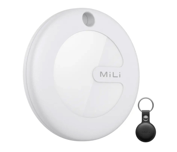 MiLi MiTag biały dla iPhone + czarne etui - 1333035 - zdjęcie